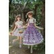 Twilight Crush Grape Pastoral Song Skirt Salopette JSKs(Reservation/3 Colours/Full Payment Without Shipping)